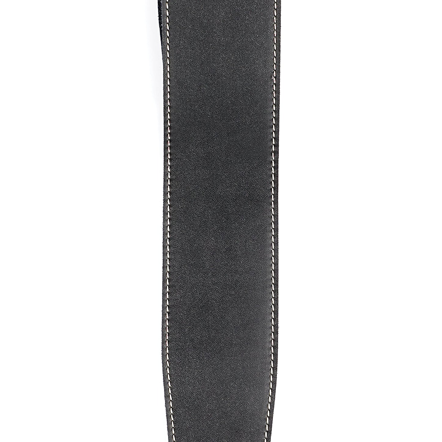 D'Addario Accessories Leather Guitar Strap - Guitar Accessories - Electric Guitar Strap, Acoustic Guitar Strap, Acoustic Electric Guitar Strap & Bass Guitar Strap - Classic Style - Black